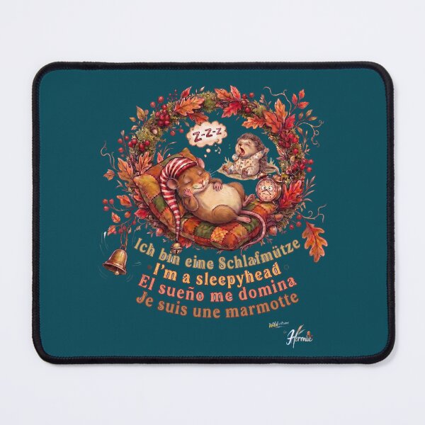 Item preview, WILDWISERS by HERMIE: Edible dormouse / Mouse - I'm a sleepyhead designed and sold by HERMIE-design.