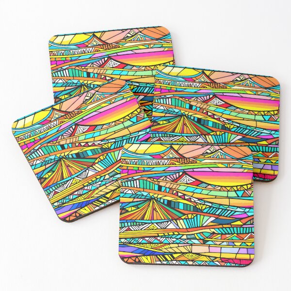 Item preview, Vibrant Moroccan Abstract Geometric Design Pattern designed and sold by DEC02.