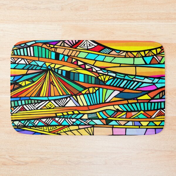 Item preview, Vibrant Moroccan Abstract Geometric Design Pattern designed and sold by DEC02.