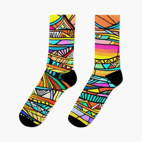Item preview, Vibrant Moroccan Abstract Geometric Design Pattern designed and sold by DEC02.