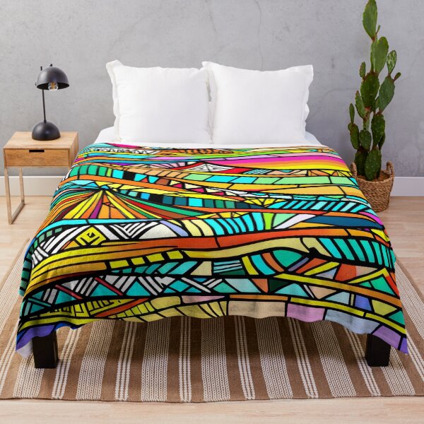 Item preview, Vibrant Moroccan Abstract Geometric Design Pattern designed and sold by DEC02.