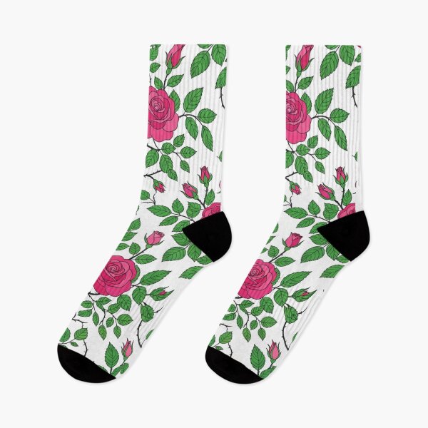 Item preview, Beautiful Red Roses Pattern With Green Leaves    designed and sold by Owcomm.