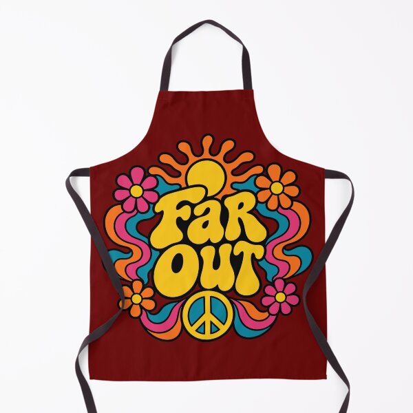 Artikelvorschau, Retro-Groove-Friedenszeichen & Blumen-70er-Jahre-Vibe entworfen und verkauft von Far Out Goods.