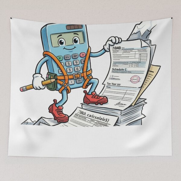 Item preview, Accountant Bouldering Rock Climbing Calculator Funny designed and sold by VISIONSTURME.