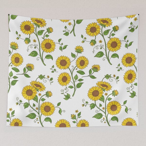 Item preview, Bright Summer Sunflowers Floral Seamless Pattern designed and sold by Owcomm.