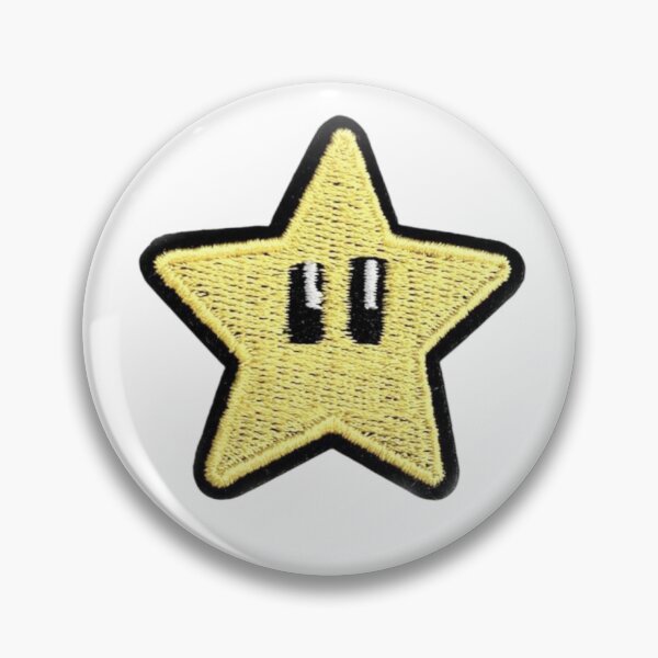 Item preview, Retro Pixel Star Patch – Cute Kawaii Gamer Aesthetic Embroidered Design designed and sold by xWhimsyDreamsx.