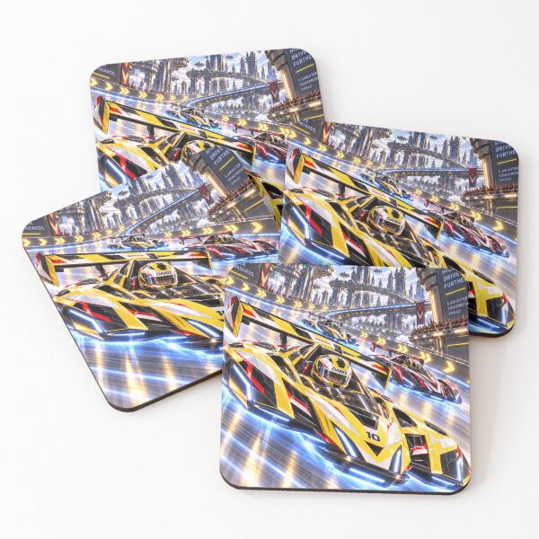 Item preview, Danix Cyberpunk Racing Poster Design designed and sold by Kenzie & Co.