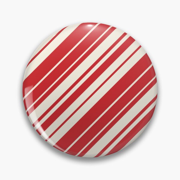 Item preview, Diagonal Christmas Candy Cane Stripe designed and sold by YesterdayColl.