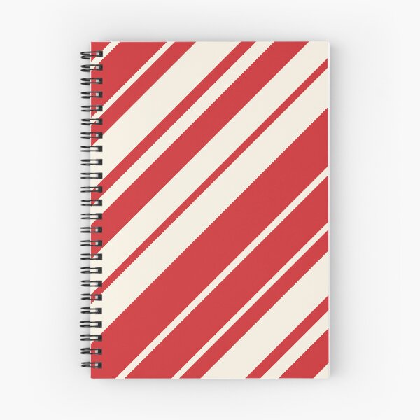 Item preview, Diagonal Christmas Candy Cane Stripe designed and sold by YesterdayColl.
