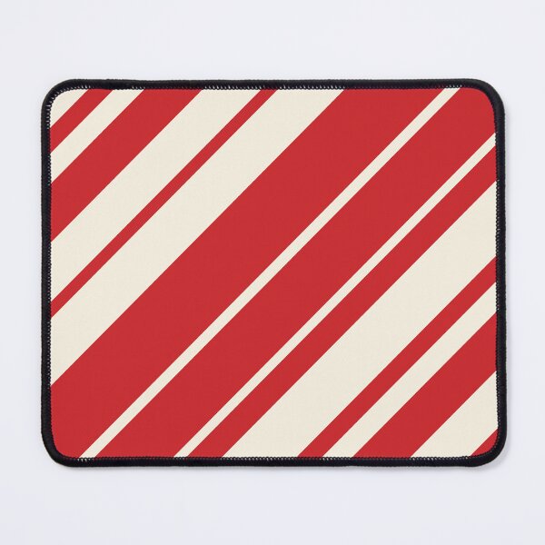 Item preview, Diagonal Christmas Candy Cane Stripe designed and sold by YesterdayColl.