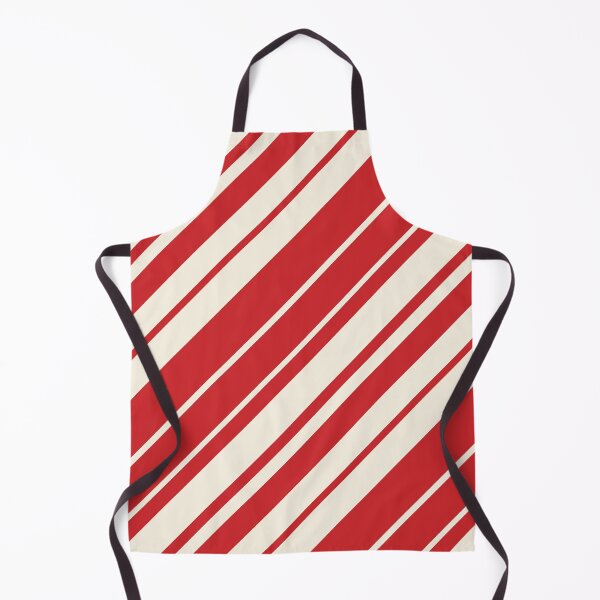 Item preview, Diagonal Christmas Candy Cane Stripe designed and sold by YesterdayColl.