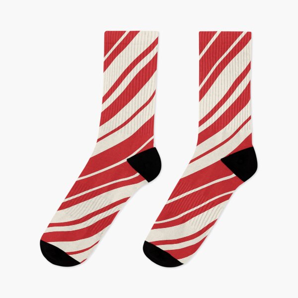 Item preview, Diagonal Christmas Candy Cane Stripe designed and sold by YesterdayColl.