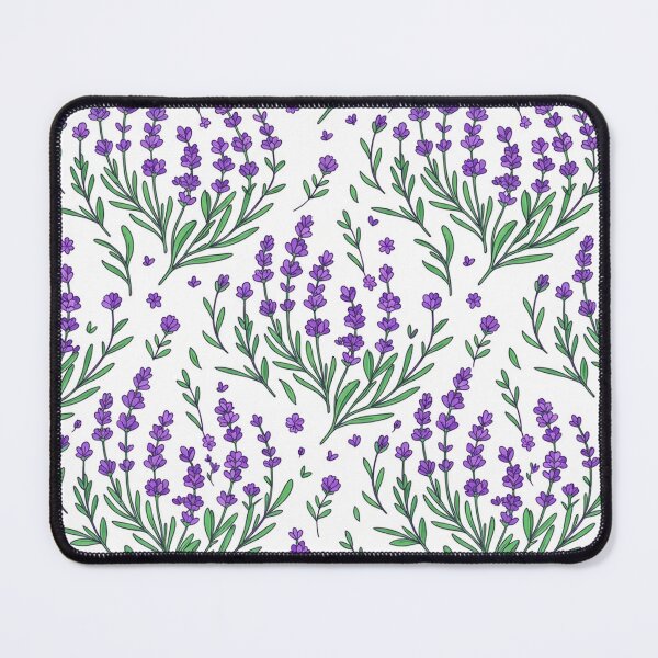 Item preview, Beautiful Lavender Floral Pattern Illustration designed and sold by Owcomm.