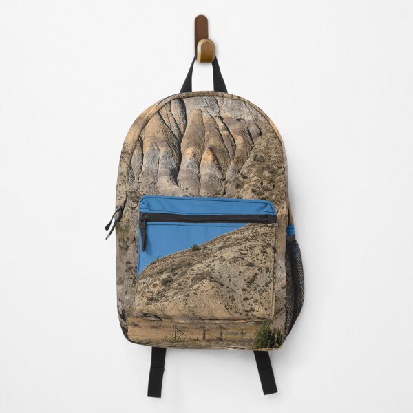 Item preview, Lone Butte in North Dakota showing bentonitic clay layers designed and sold by lisavonbiela.