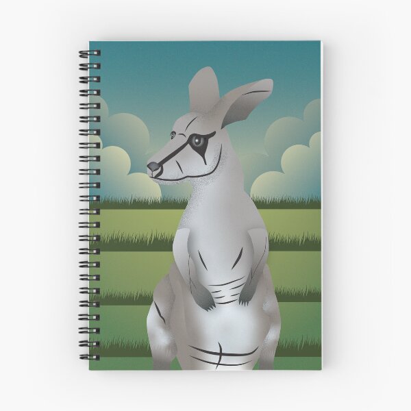Item preview, Kangaroo illustration designed and sold by JelliGraphy.