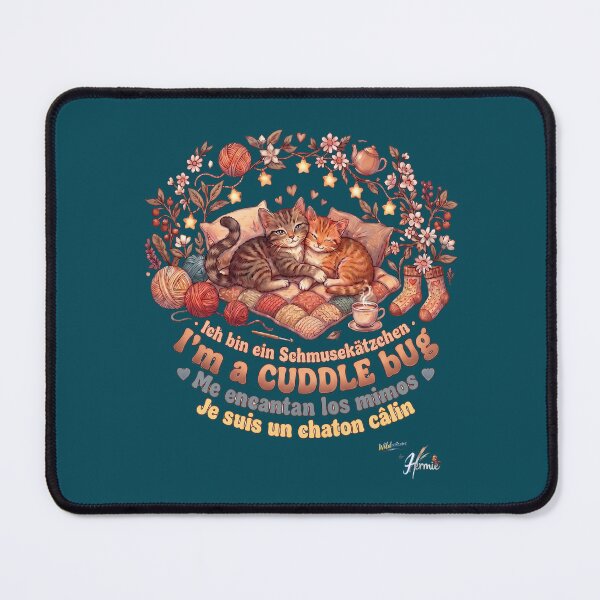 Item preview, WILDWISERS by HERMIE: Cat - I'm a cuddle bug designed and sold by HERMIE-design.
