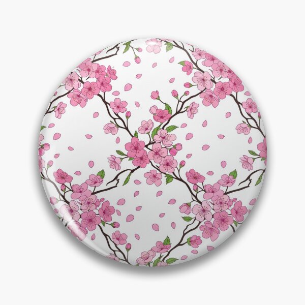 Item preview, Beautiful Pink Cherry Blossom Pattern designed and sold by Owcomm.