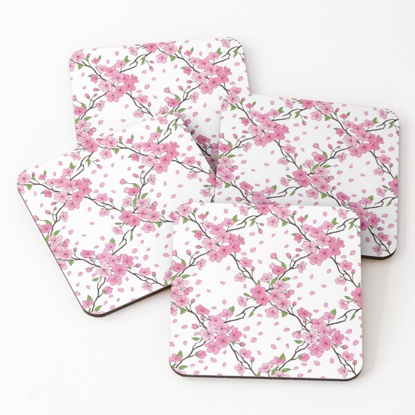 Item preview, Beautiful Pink Cherry Blossom Pattern designed and sold by Owcomm.