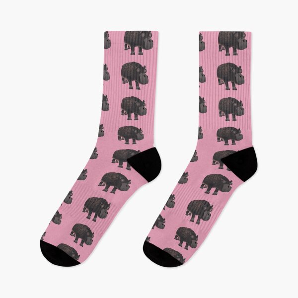 Item preview, Hippo illustration designed and sold by JelliGraphy.