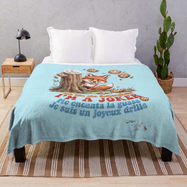 Item preview, WILDWISERS by HERMIE: Fox - I'm a joker designed and sold by HERMIE-design.