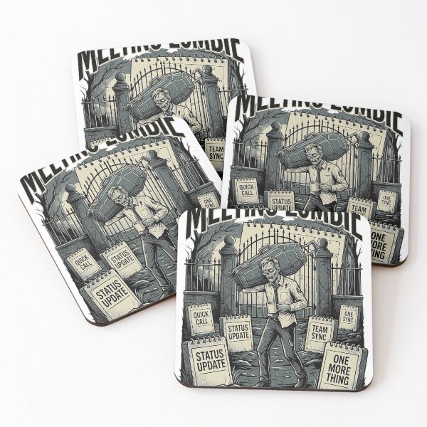 Item preview, Meeting Zombie - Funny Corporate Office Life Art designed and sold by Nubian Style.