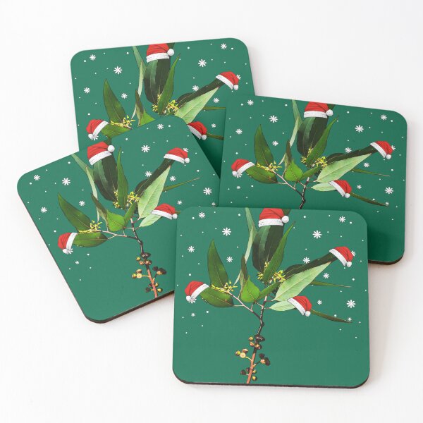 Item preview, Christmas Australian Native Eucalyptus Tree Branch Xmas Australia Gift Men Woman Kids designed and sold by Amelia ART G.