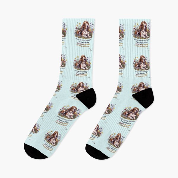 Item preview, WILDWISERS by HERMIE: Dog / Basset Hound - I'm a people person designed and sold by HERMIE-design.