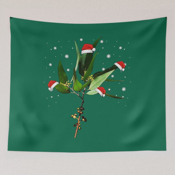 Item preview, Christmas Australian Native Eucalyptus Tree Branch Xmas Australia Gift Men Woman Kids designed and sold by Amelia ART G.