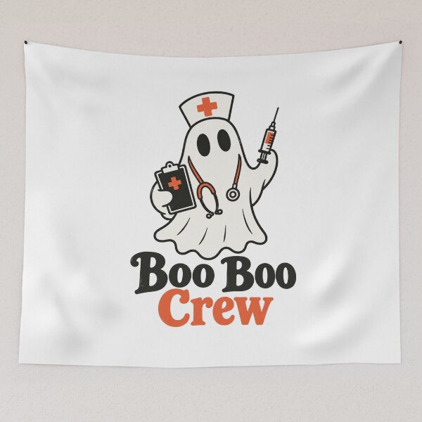 Item preview, Nurse Halloween - Boo Boo Crew designed and sold by CampAndCoast.