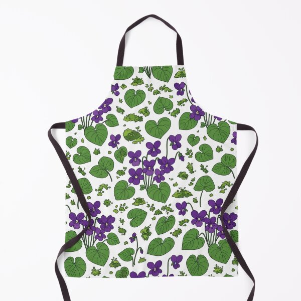 Item preview, Charming Purple Violet Flowers Botanical Pattern    designed and sold by Owcomm.