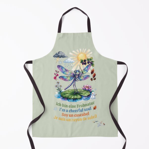 Item preview, WILDWISERS by HERMIE: Dragonfly - I'm a cheerful soul designed and sold by HERMIE-design.