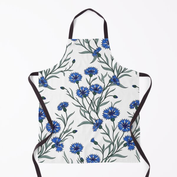 Item preview, Blue Cornflower Floral Botanical Pattern designed and sold by Owcomm.