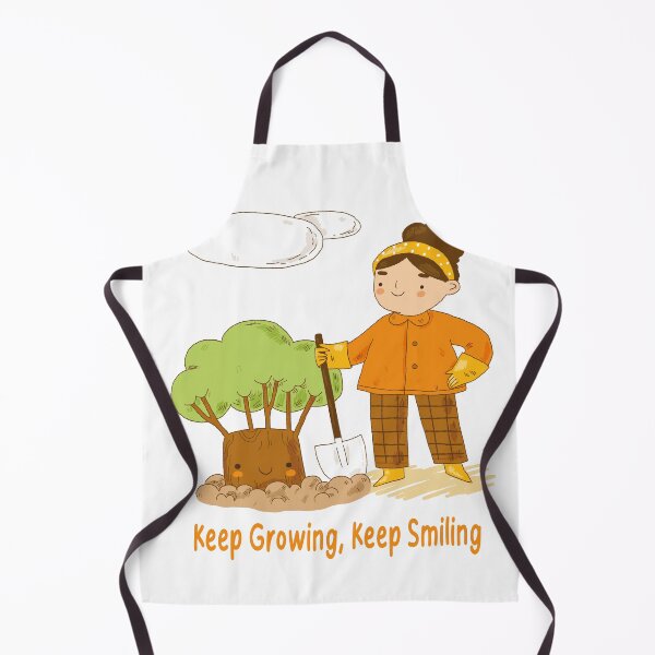 Item preview, Funny Keep Growing Keep Smiling Gardening Cute Tree Graphic designed and sold by VISIONSTURME.