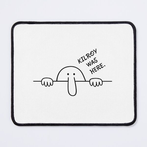 Item preview, Kilroy Was Here designed and sold by Bad Llama Shop.
