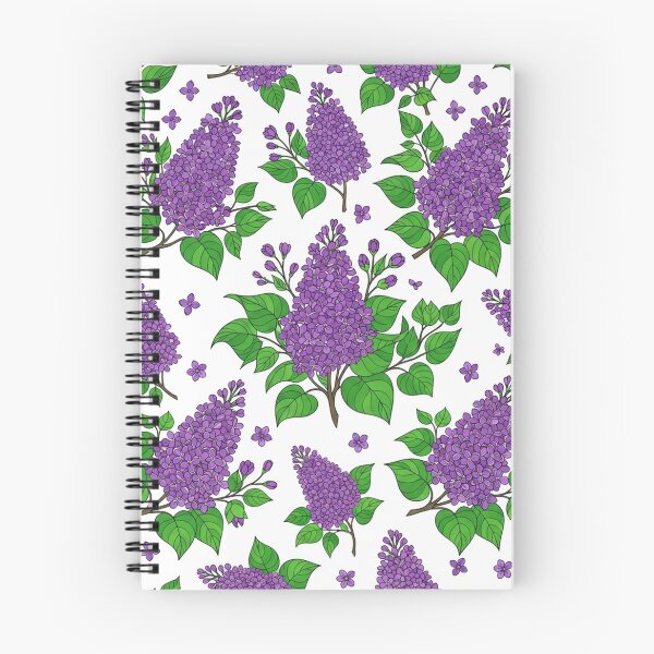 Item preview, Beautiful Purple Lilac Flowers Floral Pattern designed and sold by Owcomm.