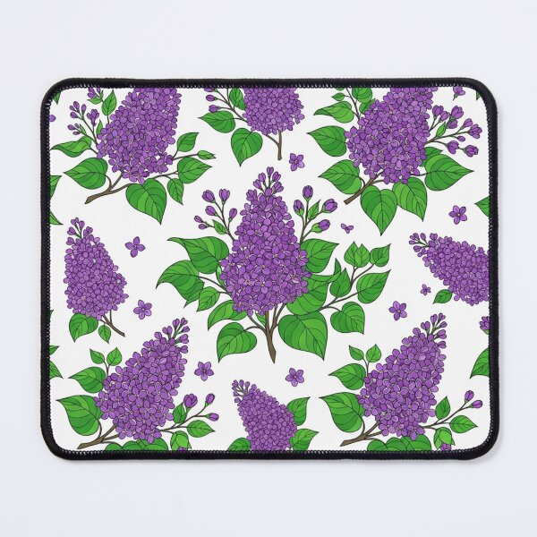 Item preview, Beautiful Purple Lilac Flowers Floral Pattern designed and sold by Owcomm.