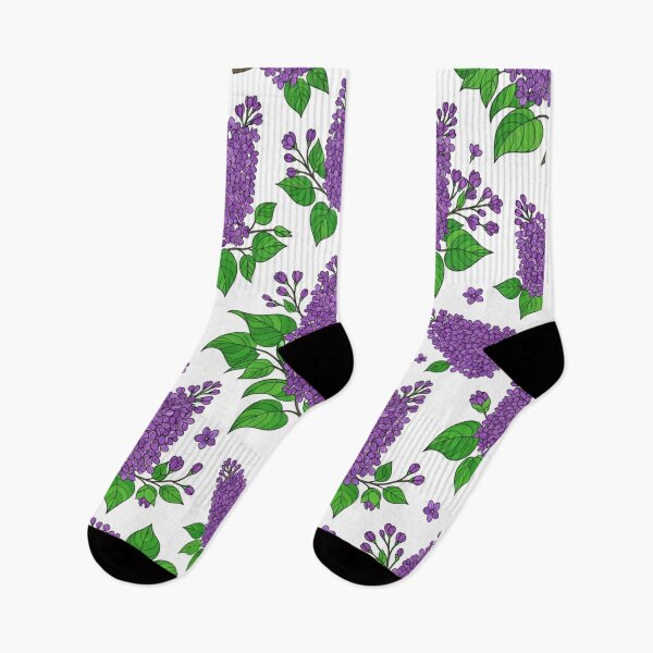 Item preview, Beautiful Purple Lilac Flowers Floral Pattern designed and sold by Owcomm.
