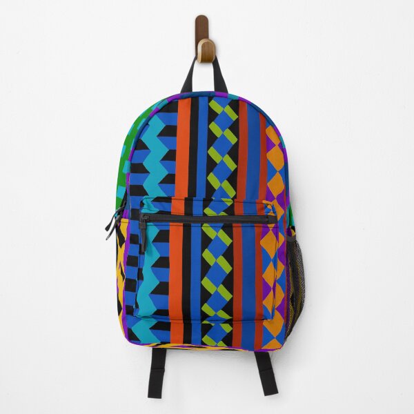 Item preview, Seminole Folk Art - Red Blue Orange Green Yellow designed and sold by ESPRIT MYSTIQUE.