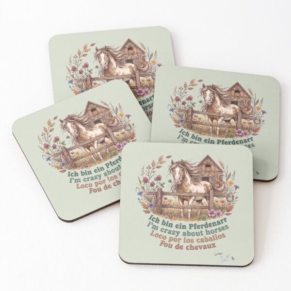 Item preview, WILDWISERS by HERMIE: Horse - I'm crazy about horses designed and sold by HERMIE-design.