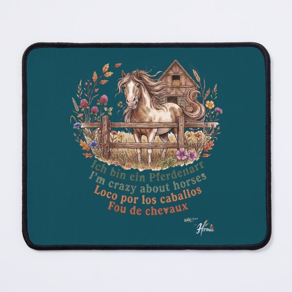 Item preview, WILDWISERS by HERMIE: Horse - I'm crazy about horses designed and sold by HERMIE-design.