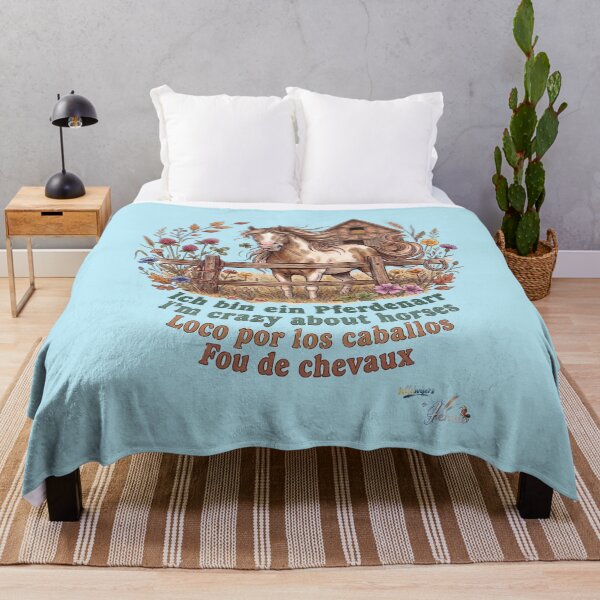 Item preview, WILDWISERS by HERMIE: Horse - I'm crazy about horses designed and sold by HERMIE-design.