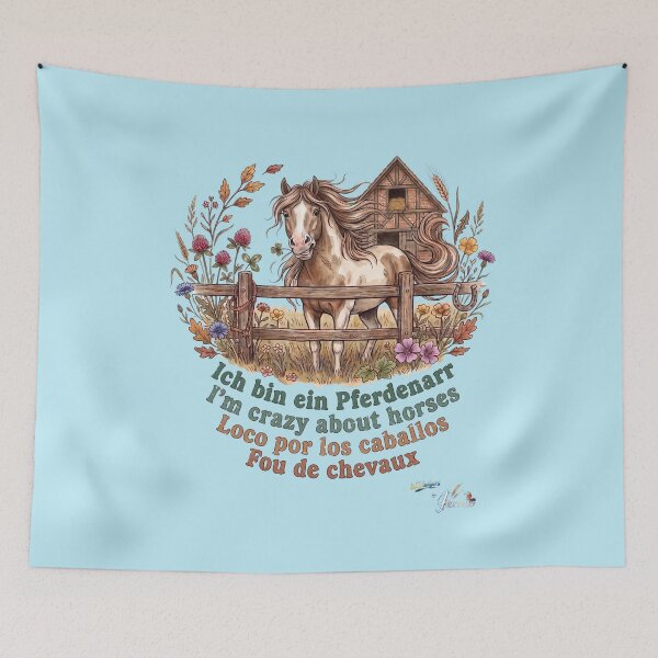 Item preview, WILDWISERS by HERMIE: Horse - I'm crazy about horses designed and sold by HERMIE-design.