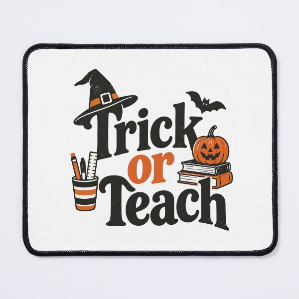 Item preview, Teacher Halloween - Trick or Teach designed and sold by CampAndCoast.