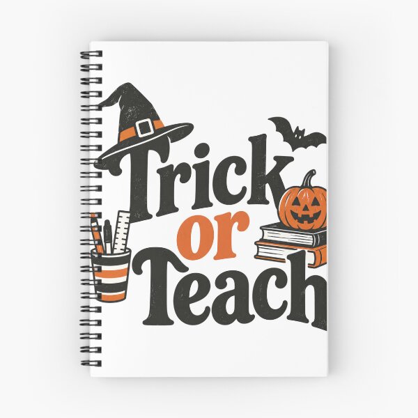 Item preview, Teacher Halloween - Trick or Teach  designed and sold by CampAndCoast.