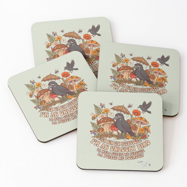 Item preview, WILDWISERS by HERMIE: Raven - I'm an unlucky bird designed and sold by HERMIE-design.