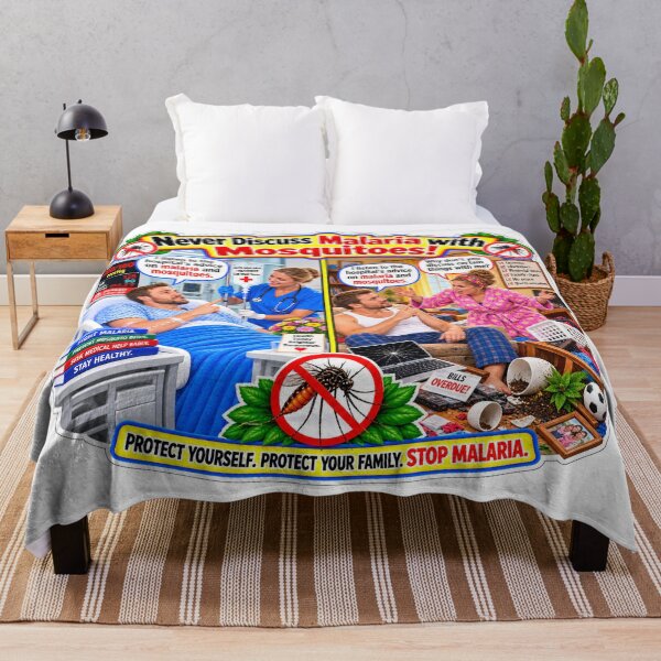 Item preview, Never Discuss Malaria With Mosquitoes! designed and sold by New Wave Artworks & Odds &Ends.