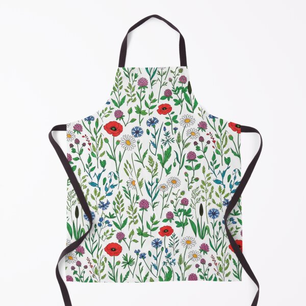 Item preview, Vibrant Wildflower Meadow Botanical Pattern Illustration designed and sold by Owcomm.