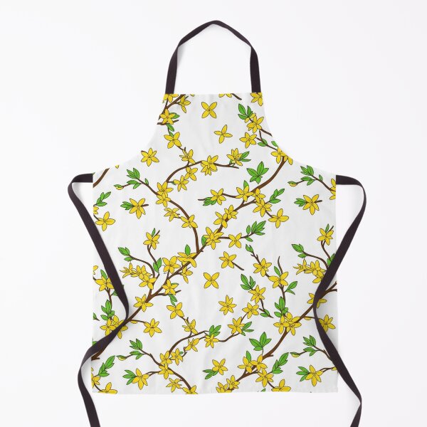 Item preview, Yellow Forsythia Spring Branches Floral Pattern designed and sold by Owcomm.