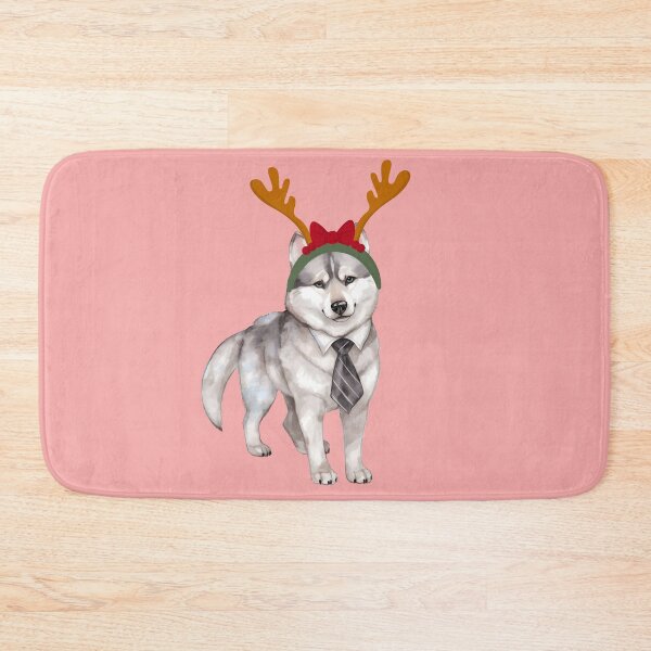 Item preview, Siberian Husky Funny Christmas Dog designed and sold by stormk10.