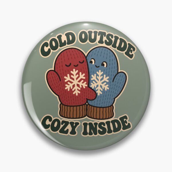 Item preview, Cold Outside, Cozy Inside – Hugging Winter Mittens designed and sold by  MAD's Recreation Studio.